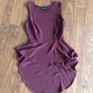 Marciano Asymmetrical Peplum Top